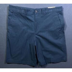 NEW Magellan Sportswear Summerville FF Shorts Men's 35W 38x10 Midnight Navy Fish